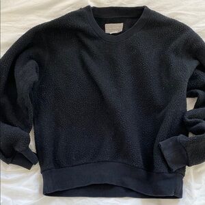 Everlane Black Crew Neck Sweater
